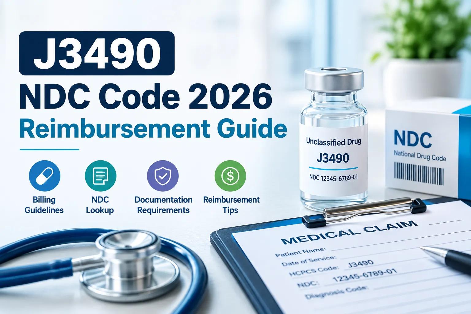 J3490 NDC Code 2026 Reimbursement Guide